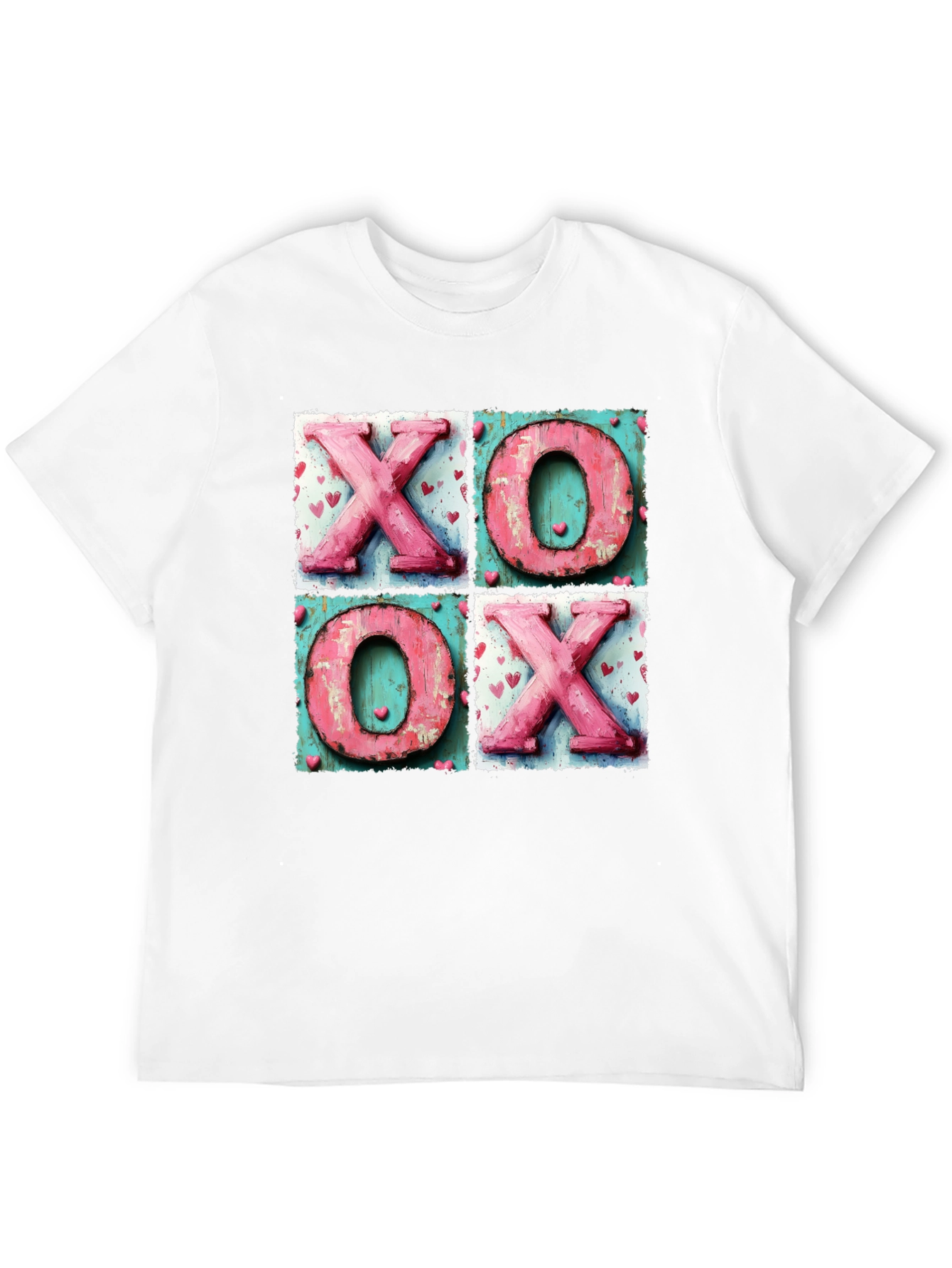 XO Pink Graphic Print T-Shirt