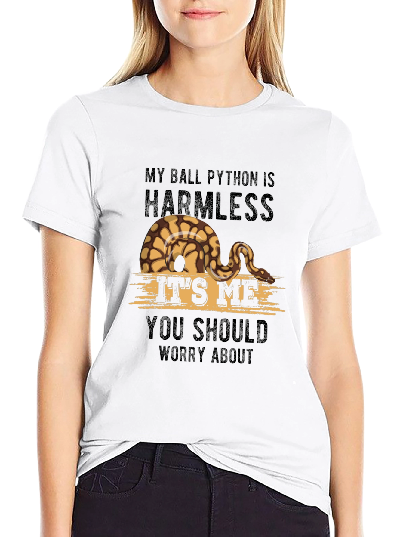Funny Ball Python Harmless T-Shirt