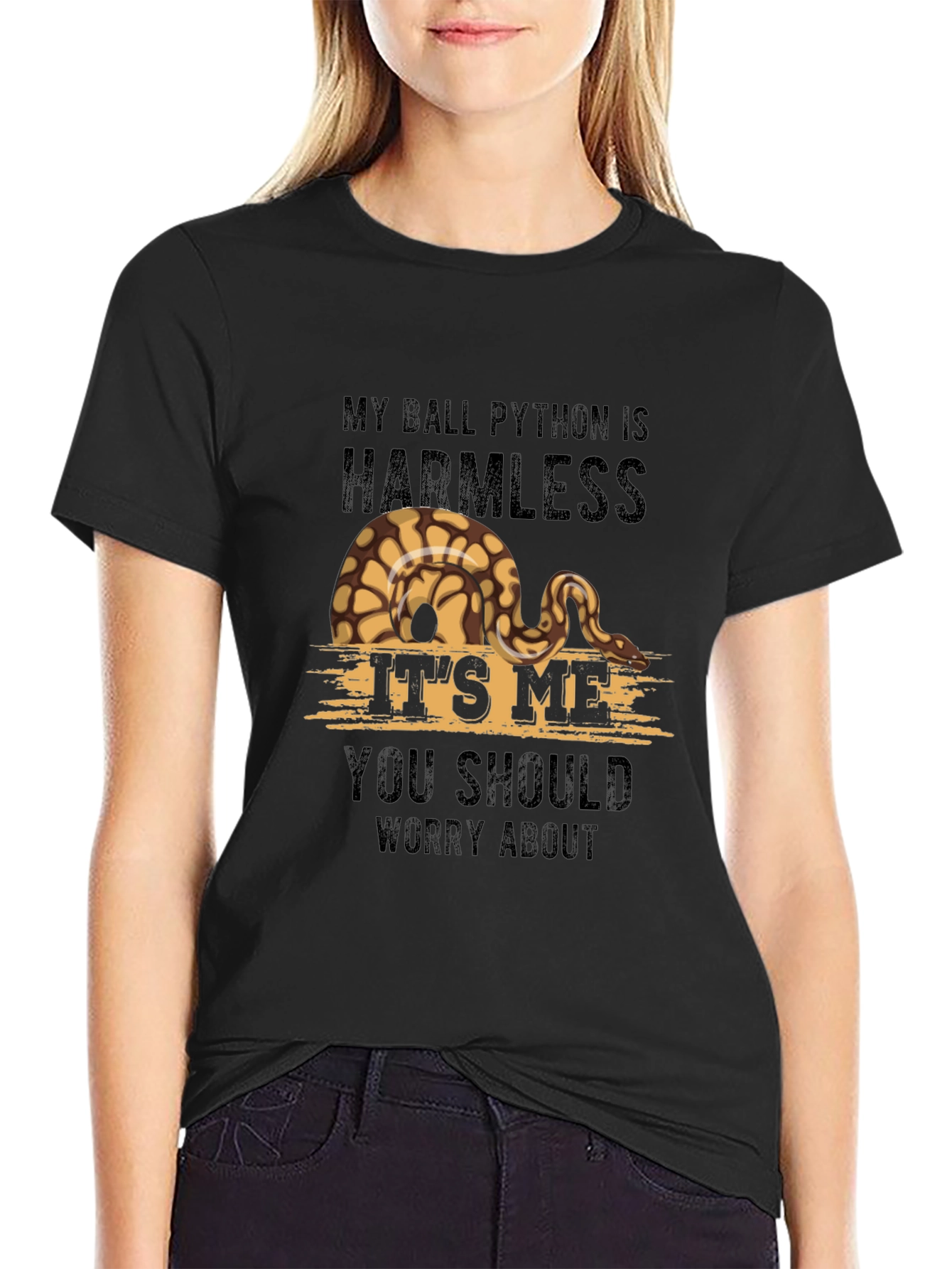 Funny Ball Python Harmless T-Shirt