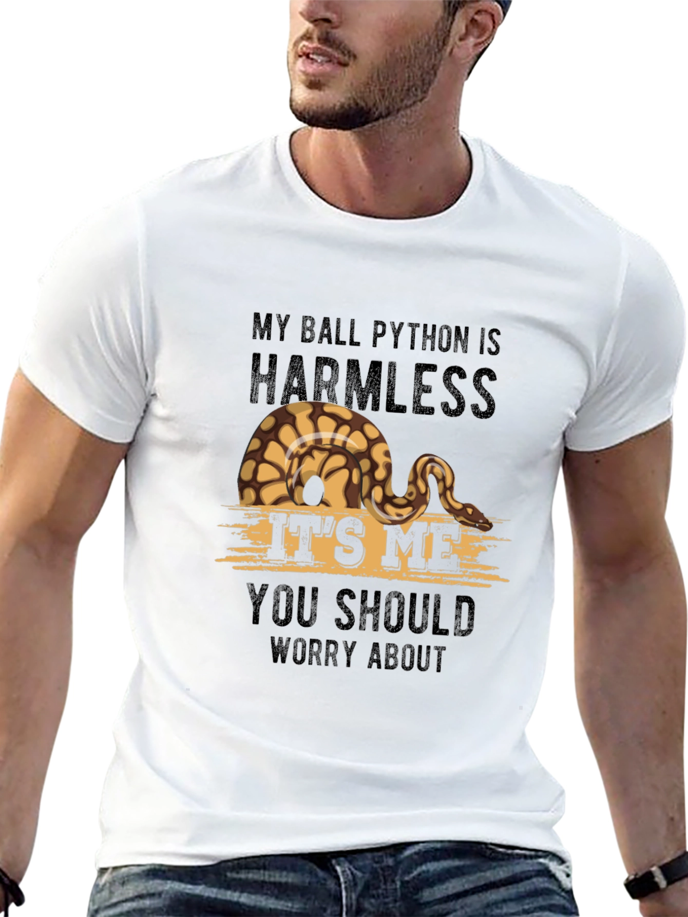 Funny Ball Python Harmless T-Shirt