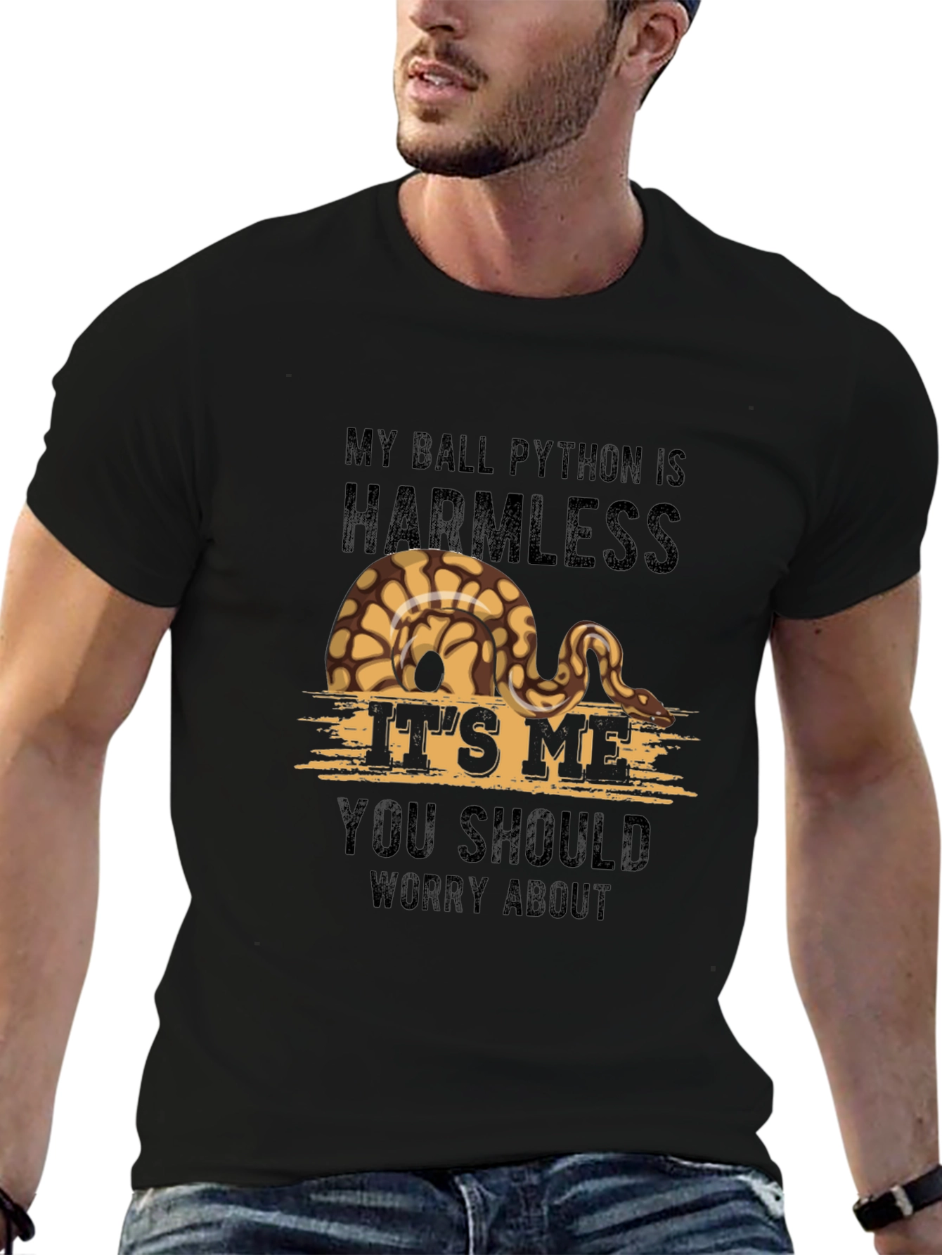 Funny Ball Python Harmless T-Shirt