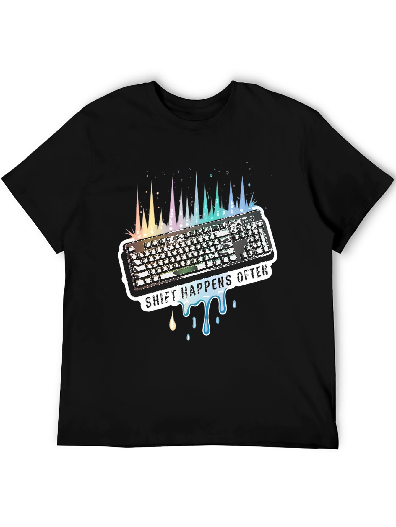 Shift Happens Often Keyboard T-Shirt