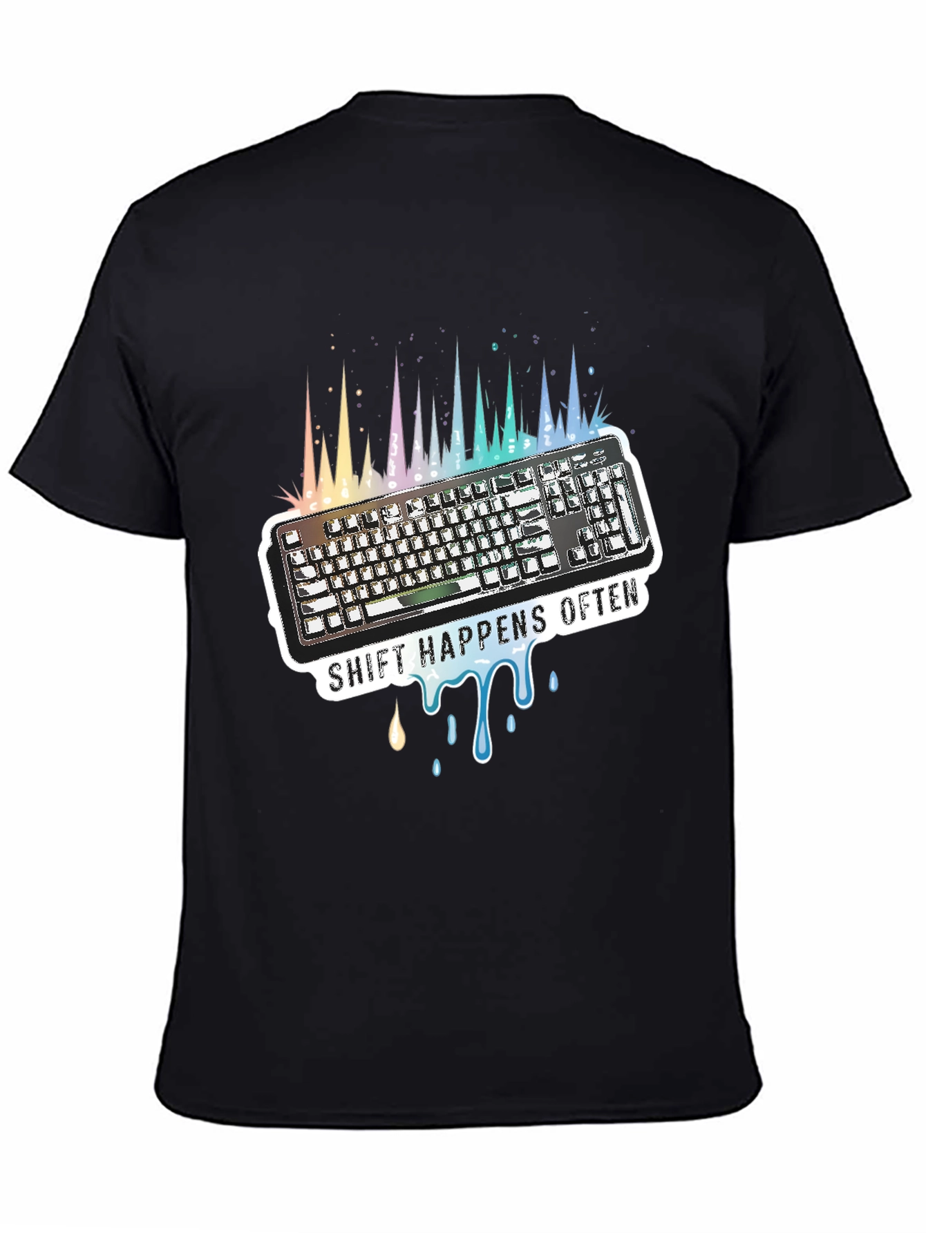 Shift Happens Often Keyboard T-Shirt