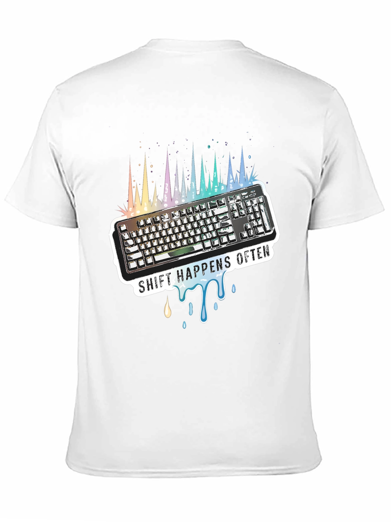 Shift Happens Often Keyboard T-Shirt