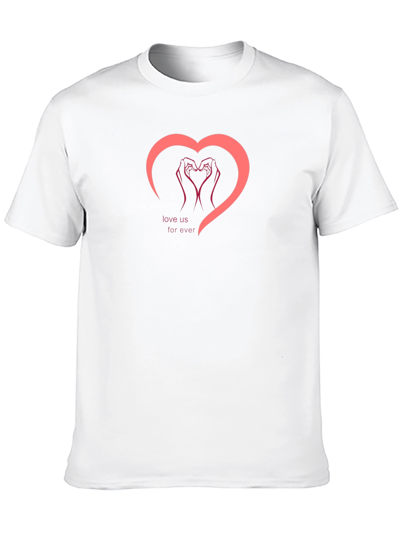 Love Forever Graphic Tee - Black