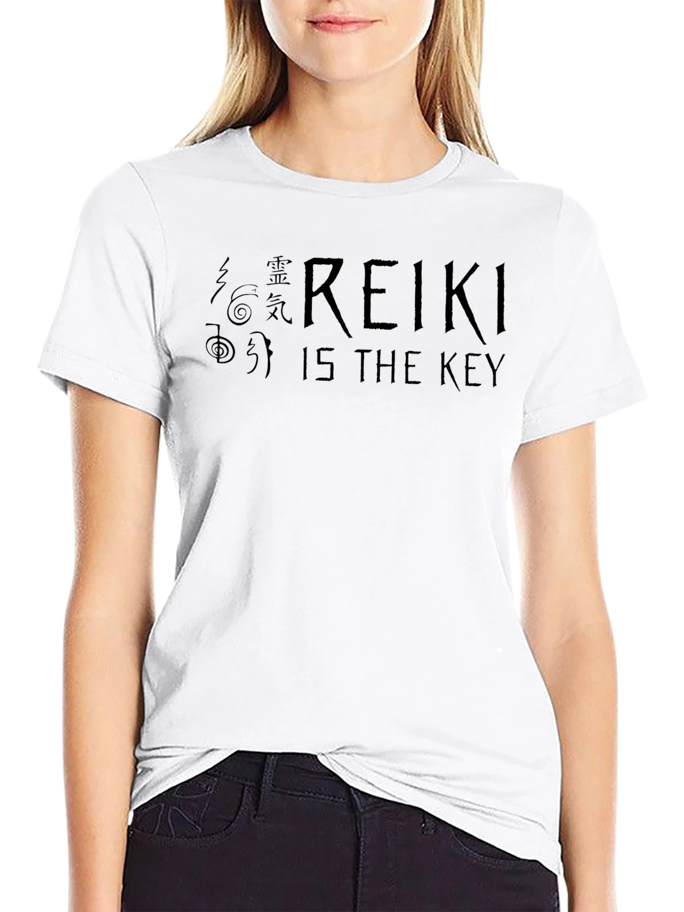 Reiki is The Key T-Shirt - Spiritual Design