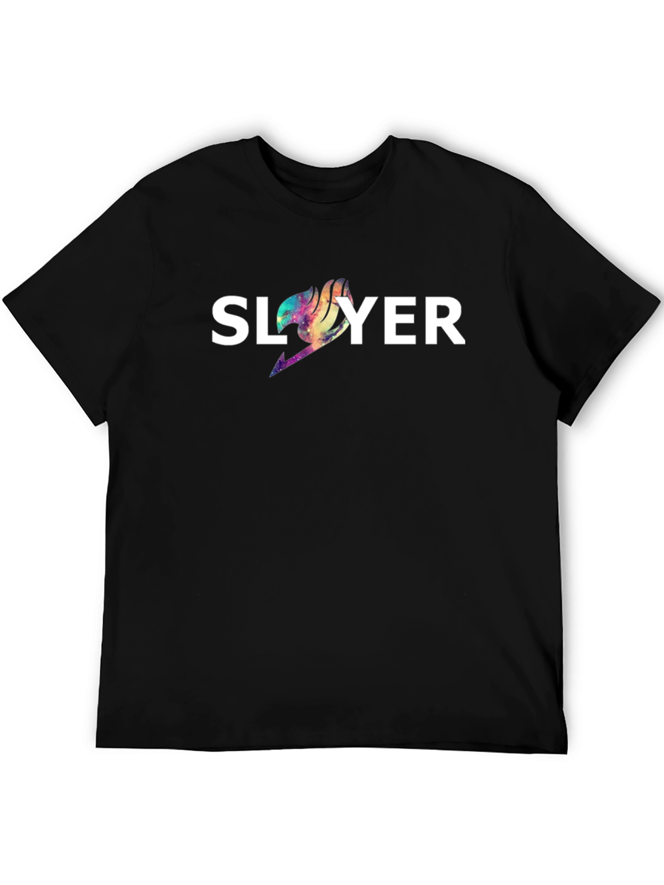 Slayer Anime Tee - Fairy Tail Inspired Black T-Shirt