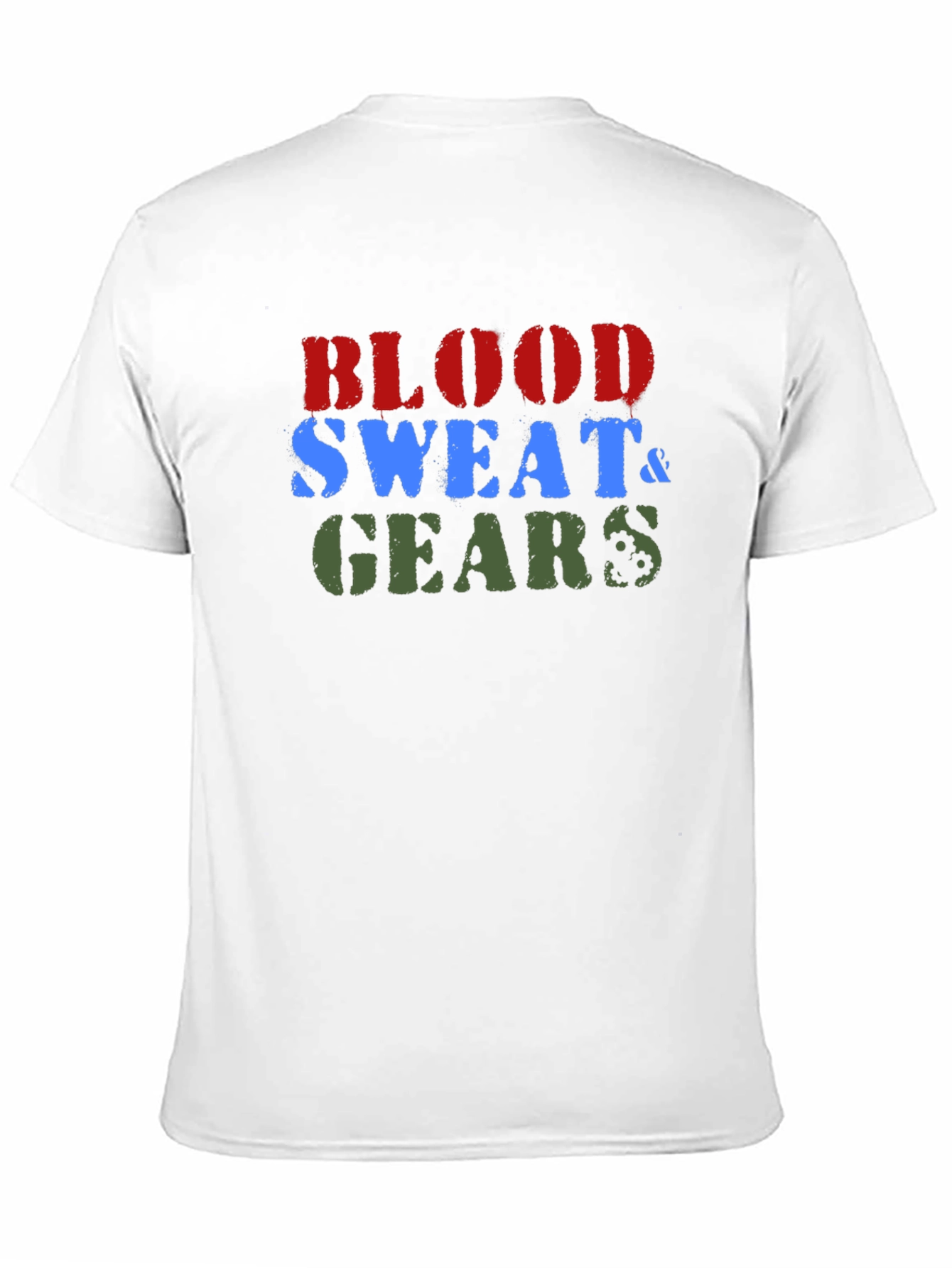Blood Sweat & Gears Black T-Shirt