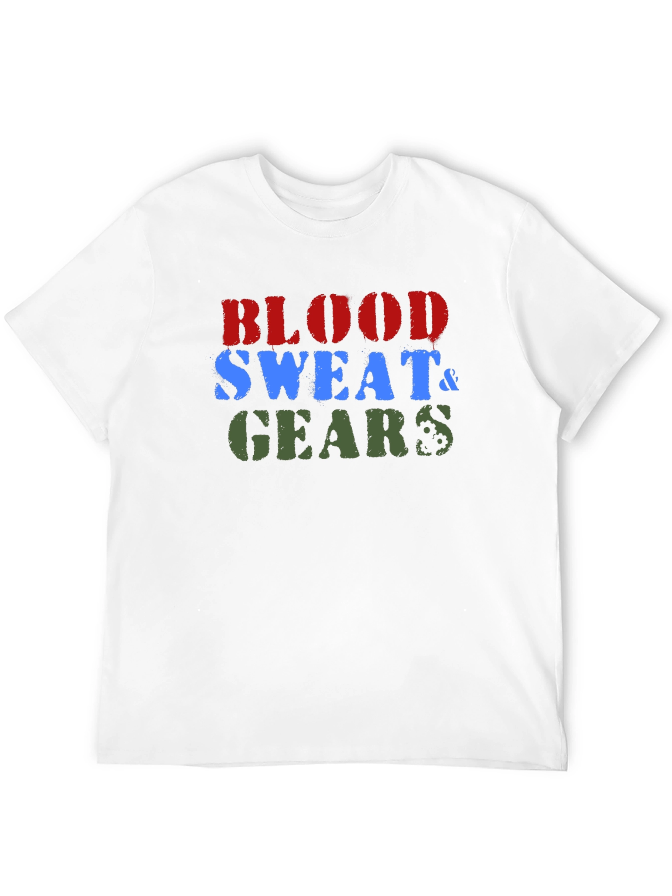 Blood Sweat & Gears Black T-Shirt