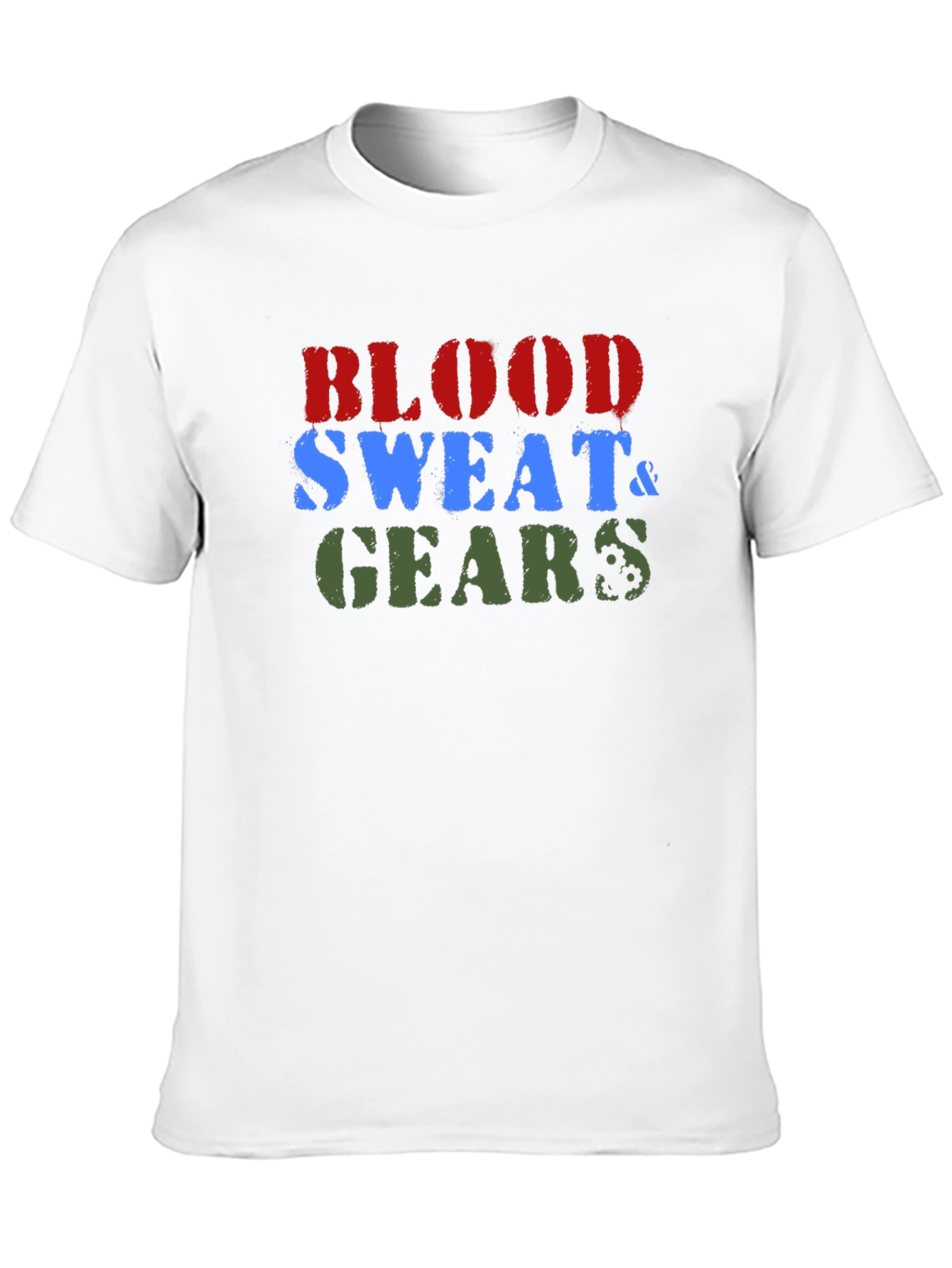 Blood Sweat & Gears Black T-Shirt