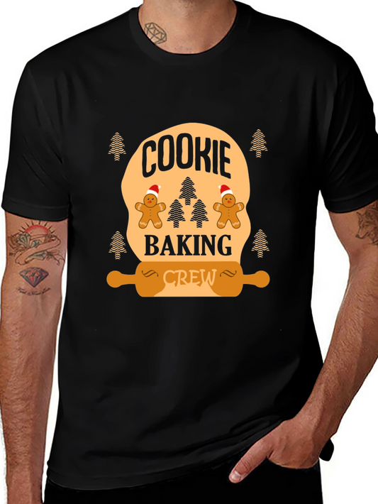 Cookie Baking Crew Black T-Shirt