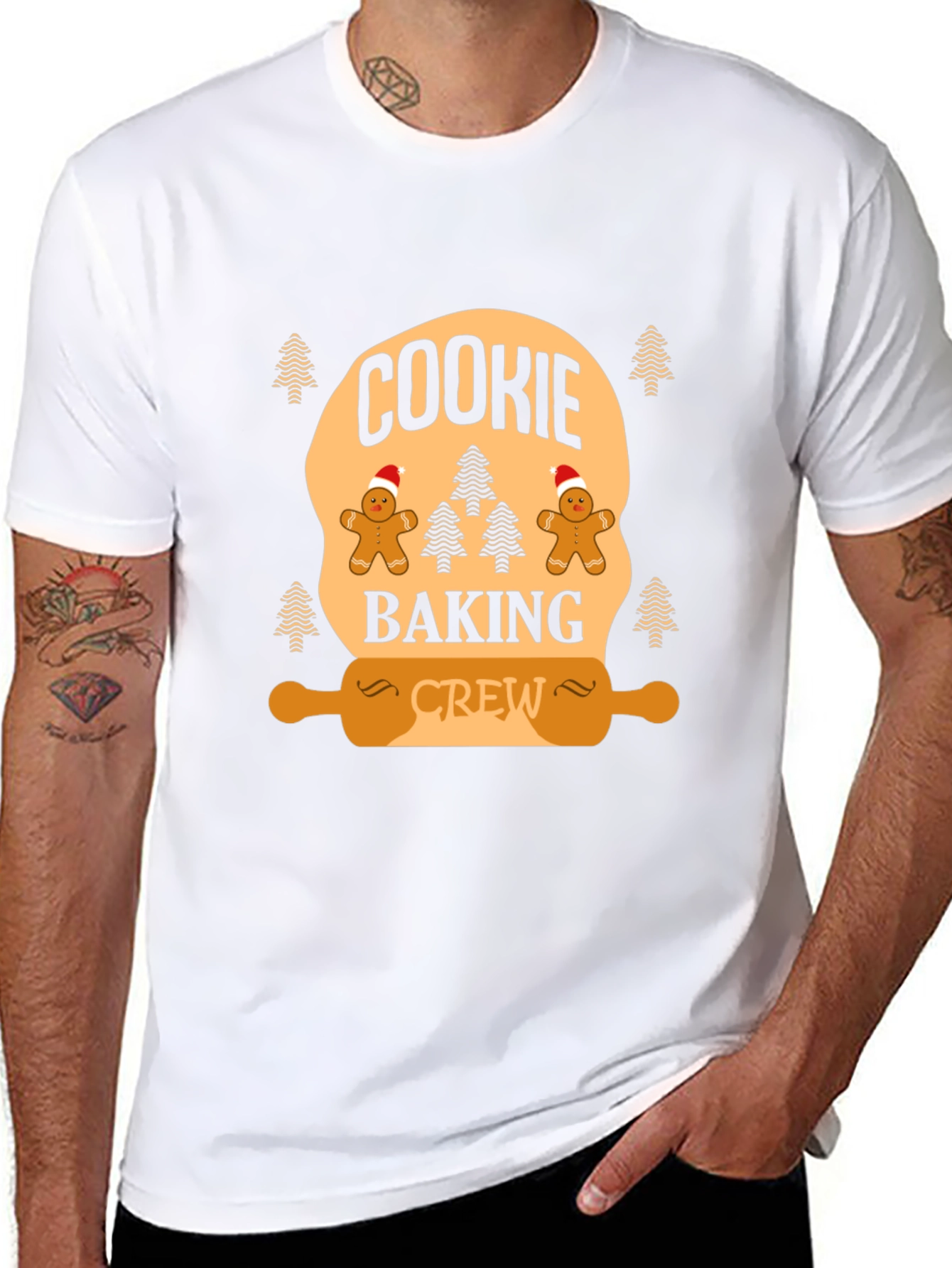 Cookie Baking Crew Black T-Shirt
