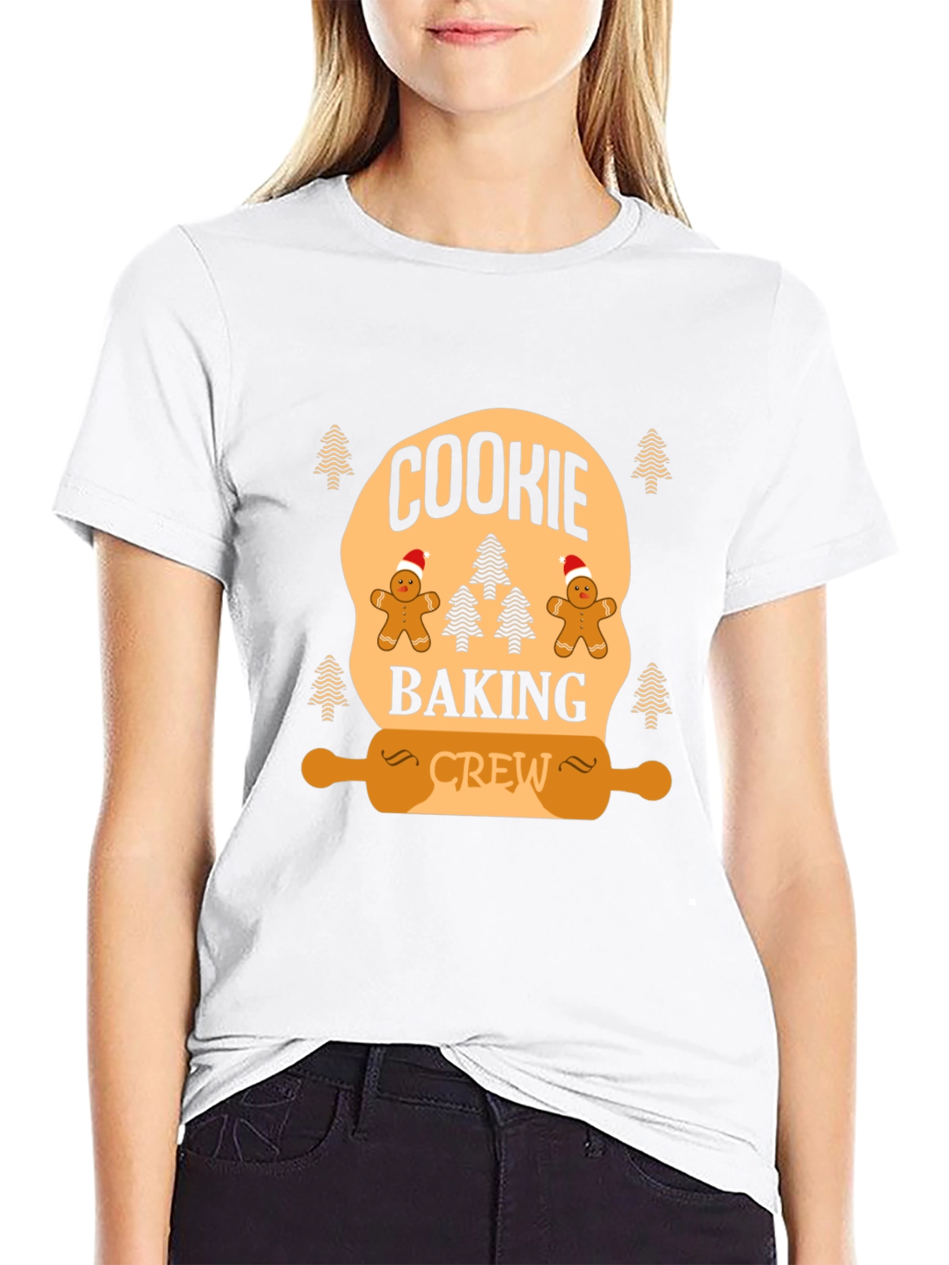 Cookie Baking Crew Black T-Shirt