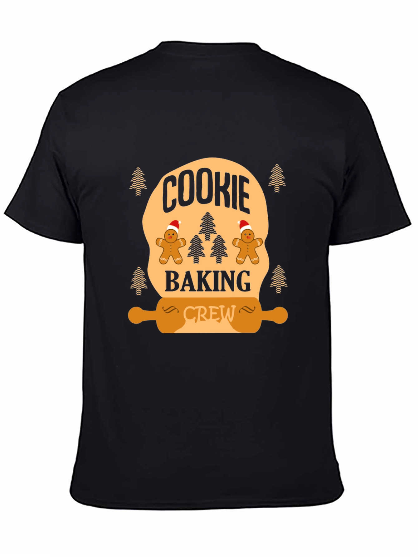 Cookie Baking Crew Black T-Shirt
