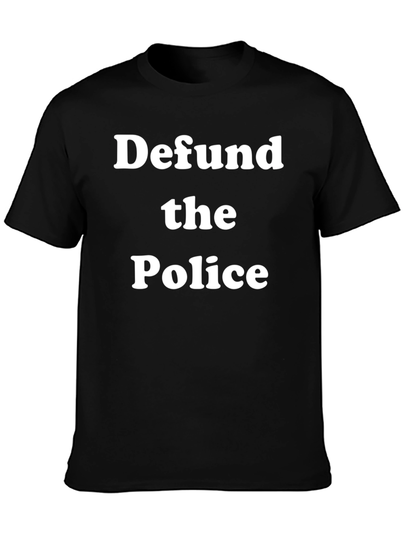 Defund the Police Graphic T-Shirt - Protest Statement Tee