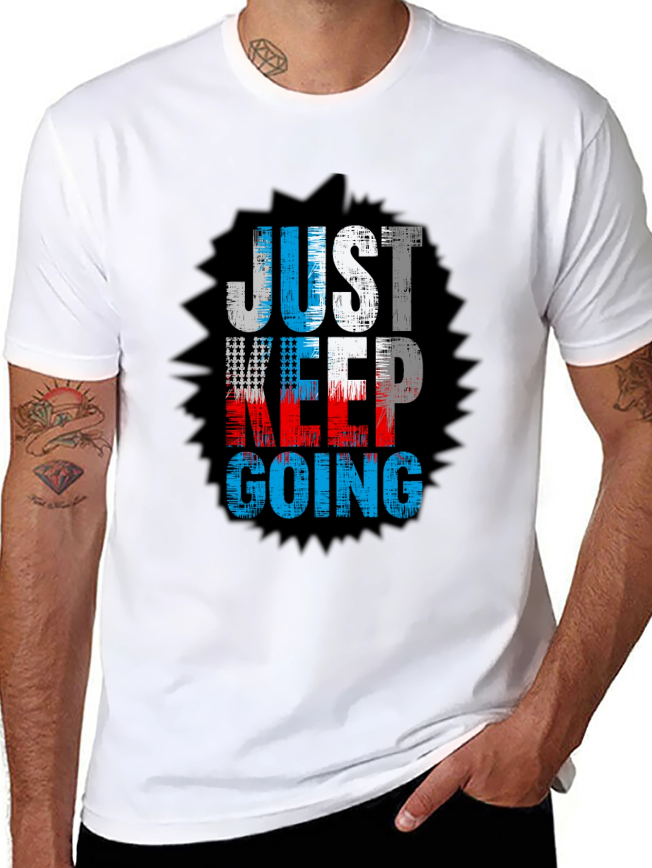 Just Keep Going Graphic T-Shirt