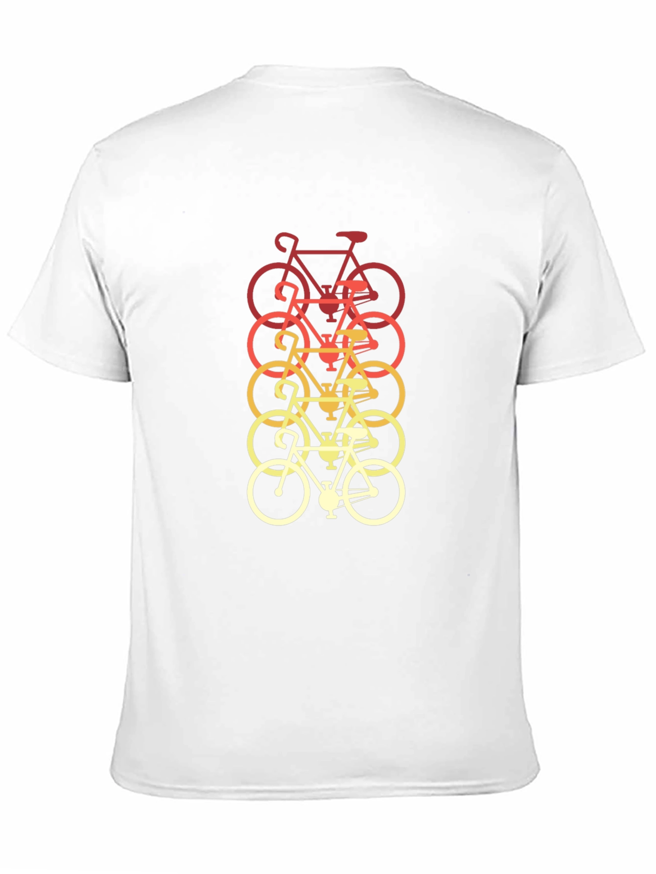 Retro Bicycle Stack Graphic Tee
