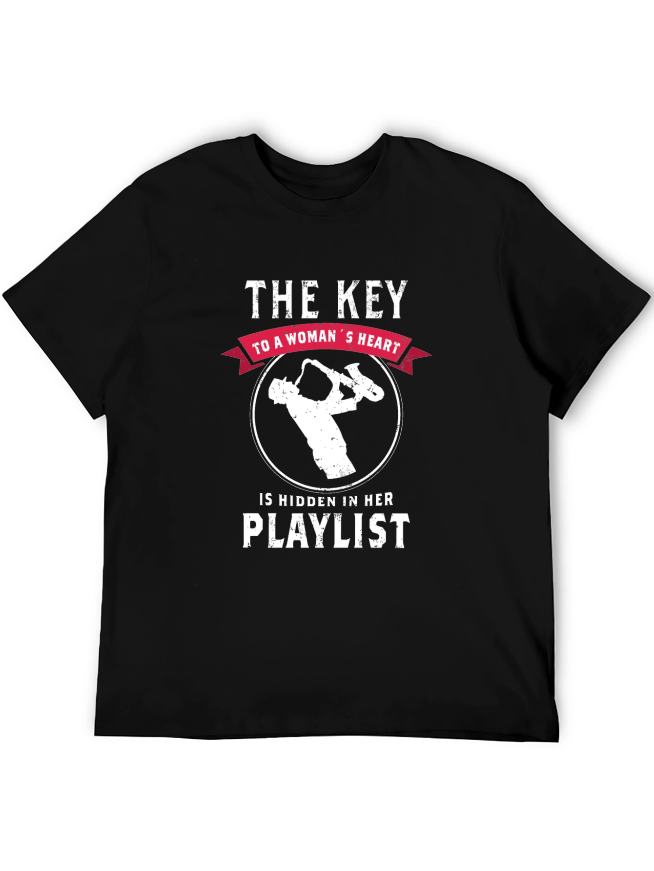 Musical Heartbeat Tee: Key to a Womans Heart T-Shirt