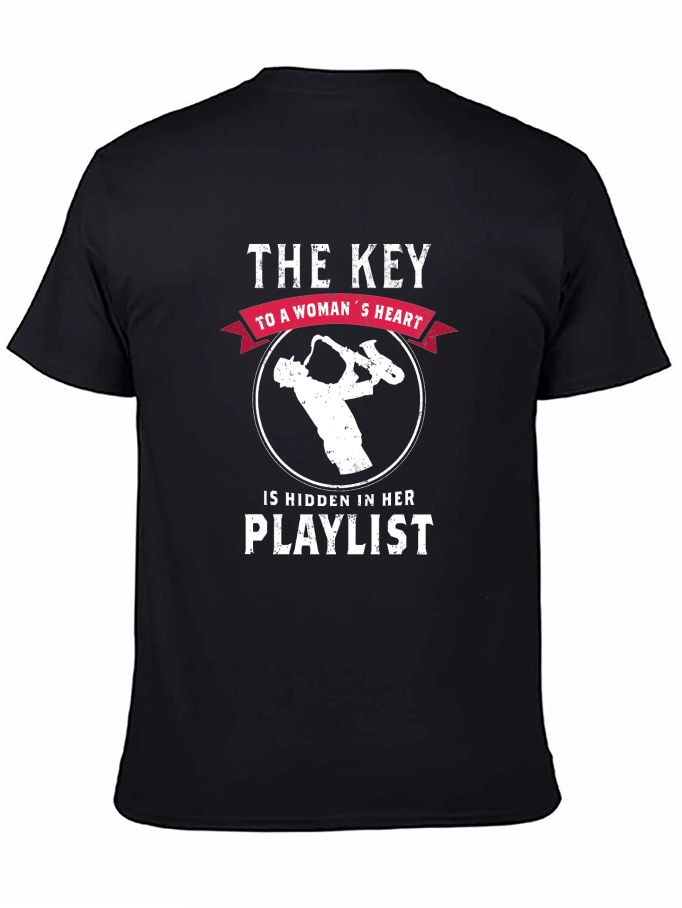 Musical Heartbeat Tee: Key to a Womans Heart T-Shirt