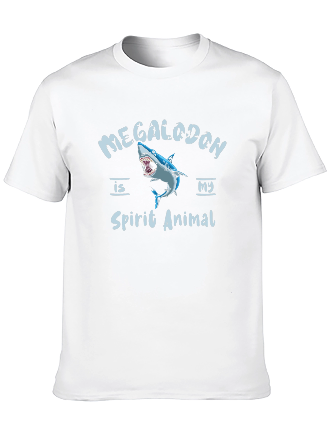 Megalodon Spirit Animal Graphic T-Shirt