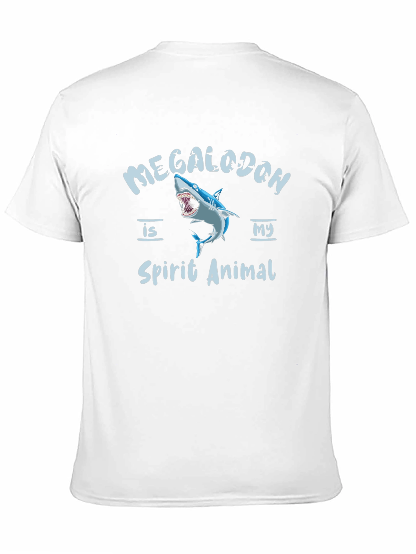 Megalodon Spirit Animal Graphic T-Shirt
