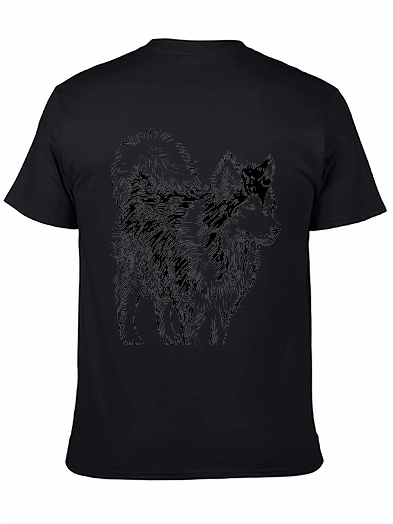 Black Husky Graphic Tee