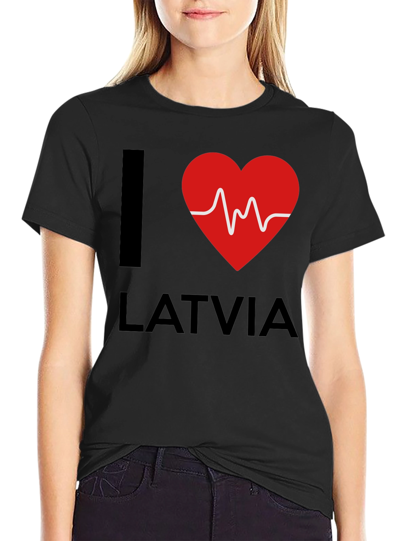I Heart Latvia T-Shirt - Love Latvia Tee