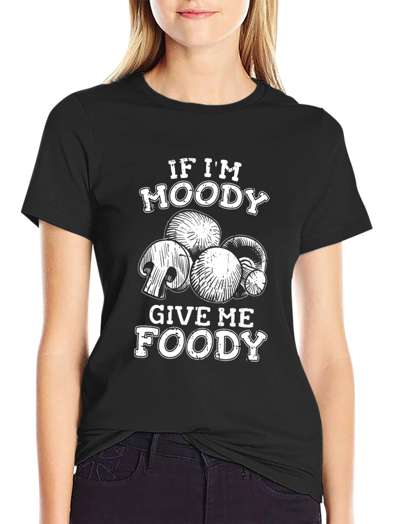Funny Mushroom Graphic T-Shirt