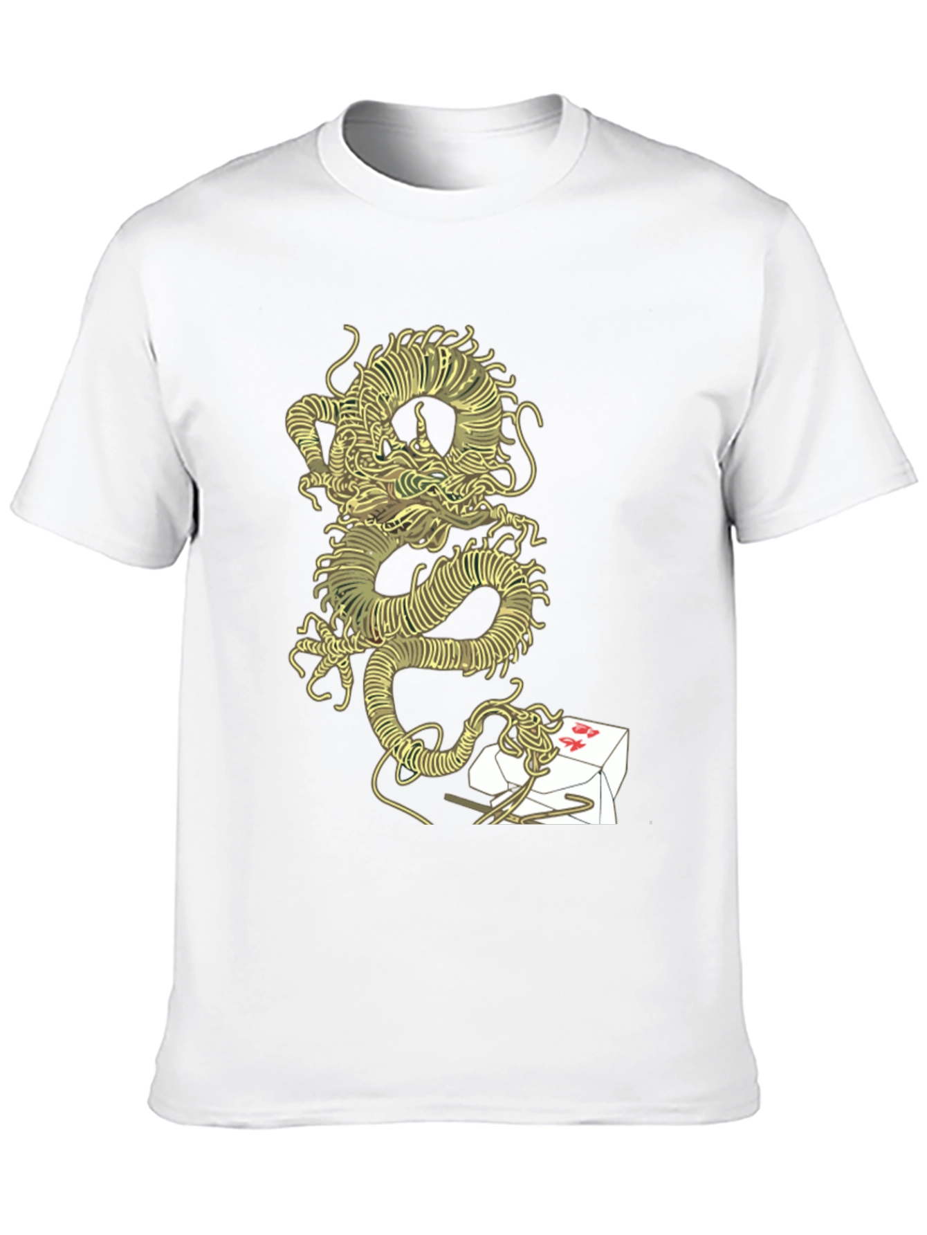 Dragon Noodles Graphic T-Shirt - Unique Design