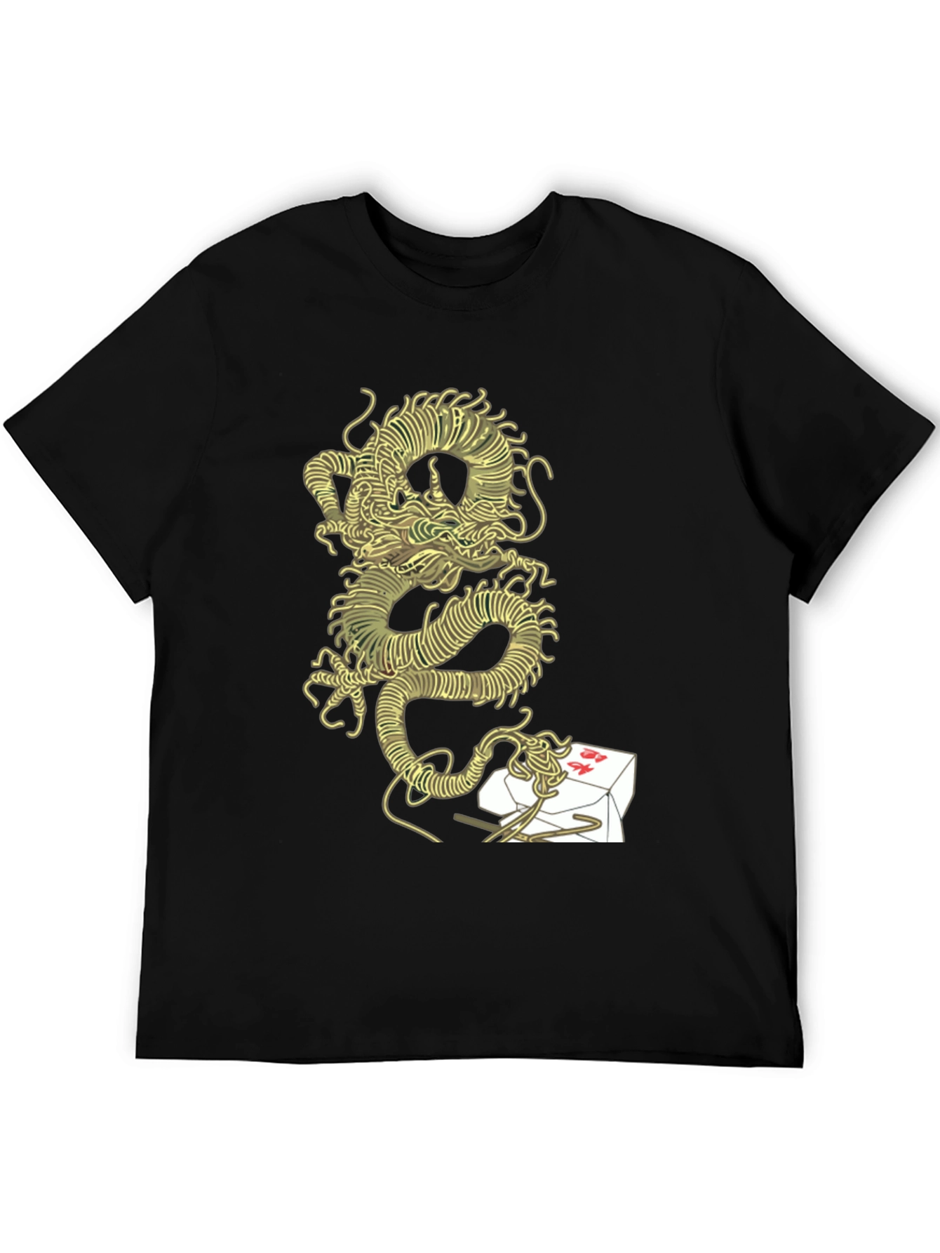 Dragon Noodles Graphic T-Shirt - Unique Design