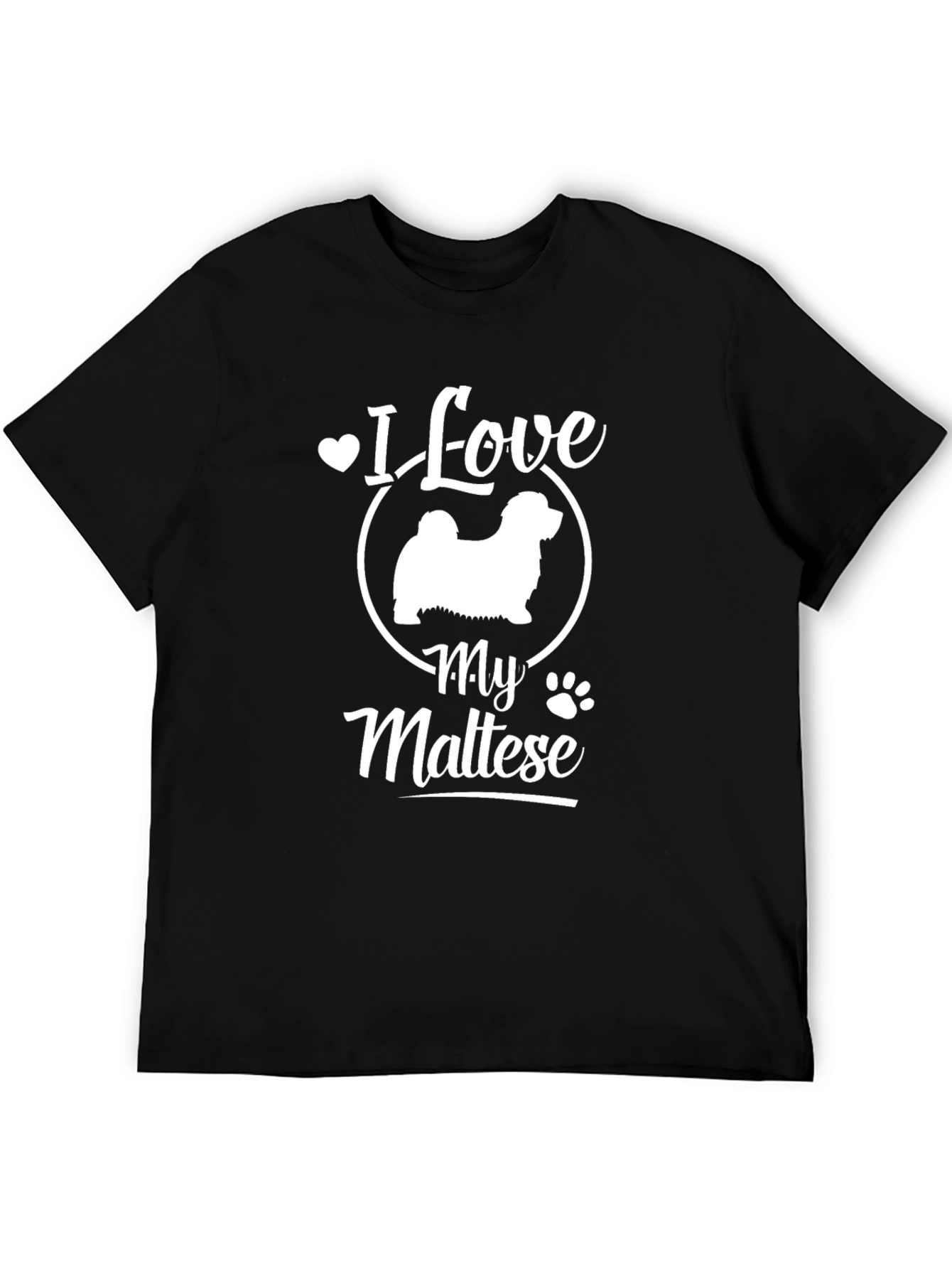 I Love My Maltese T-Shirt