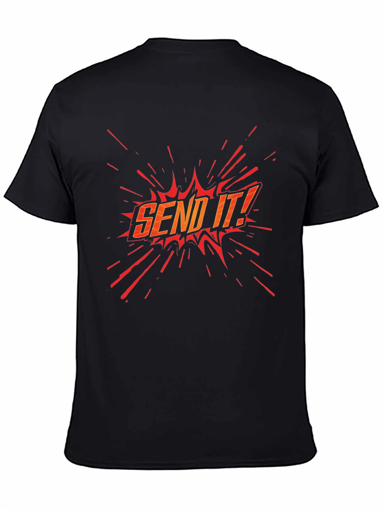Send It! Graphic Black T-Shirt