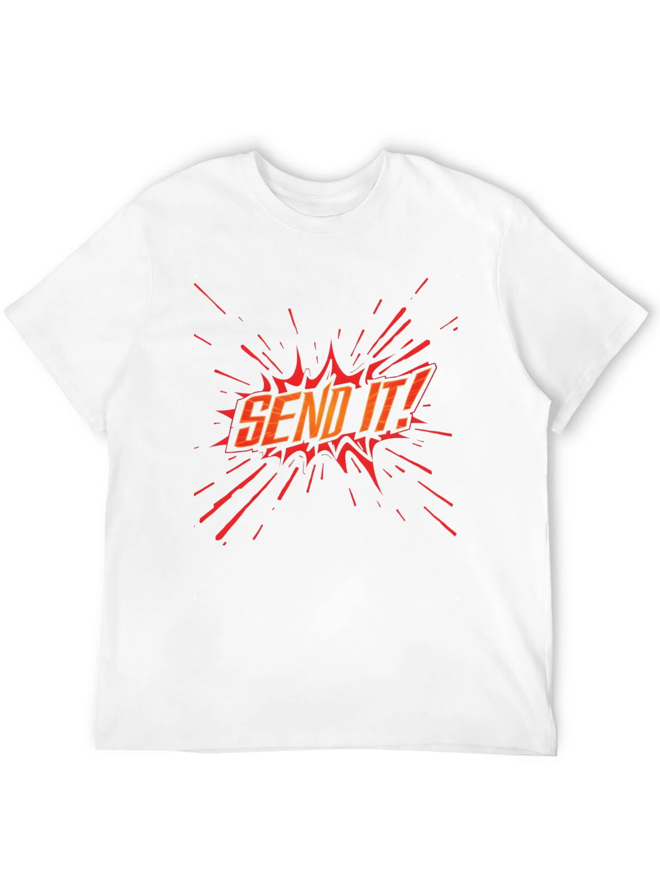 Send It! Graphic Black T-Shirt