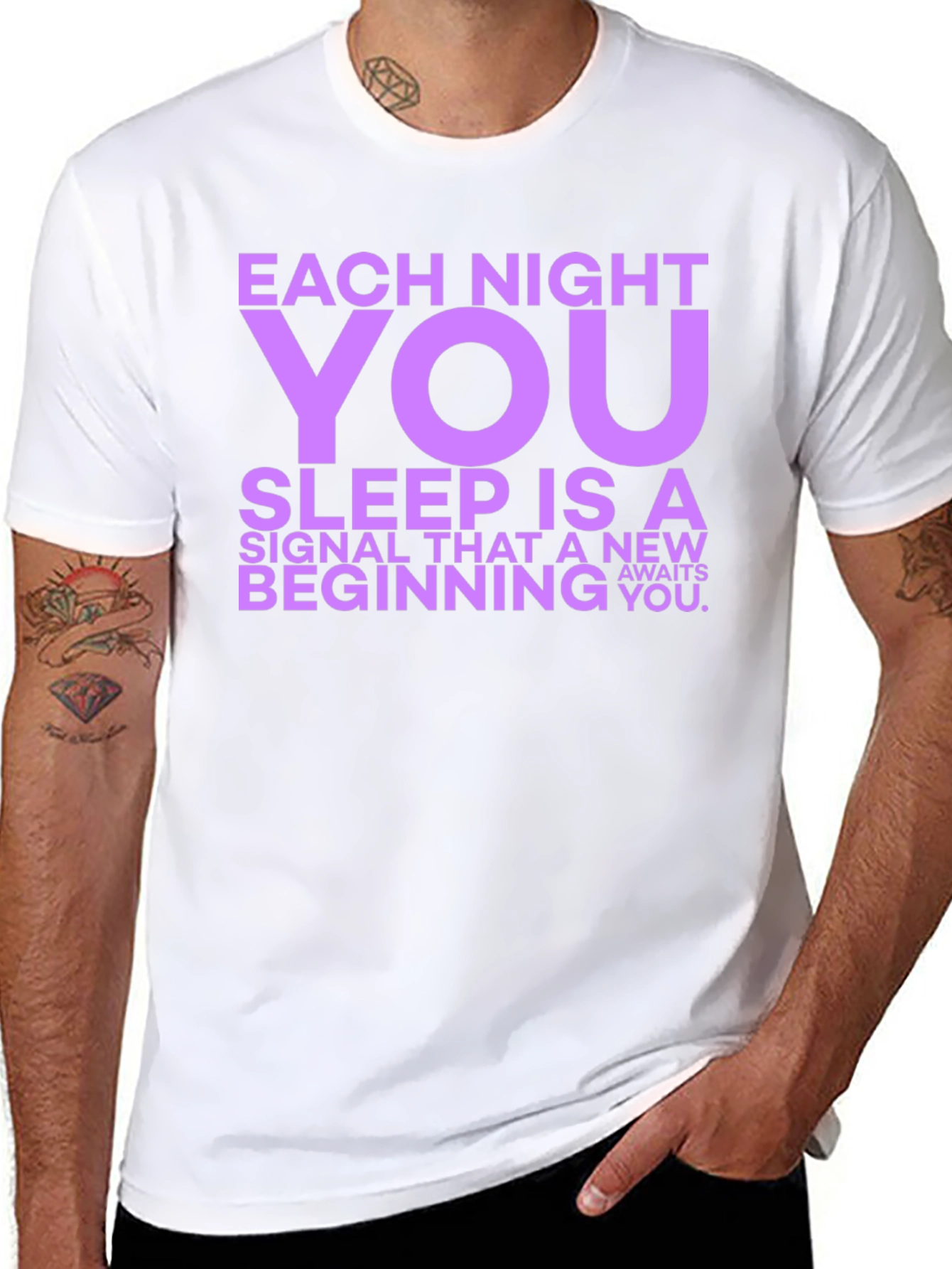 Each Night You Sleep Graphic Tee