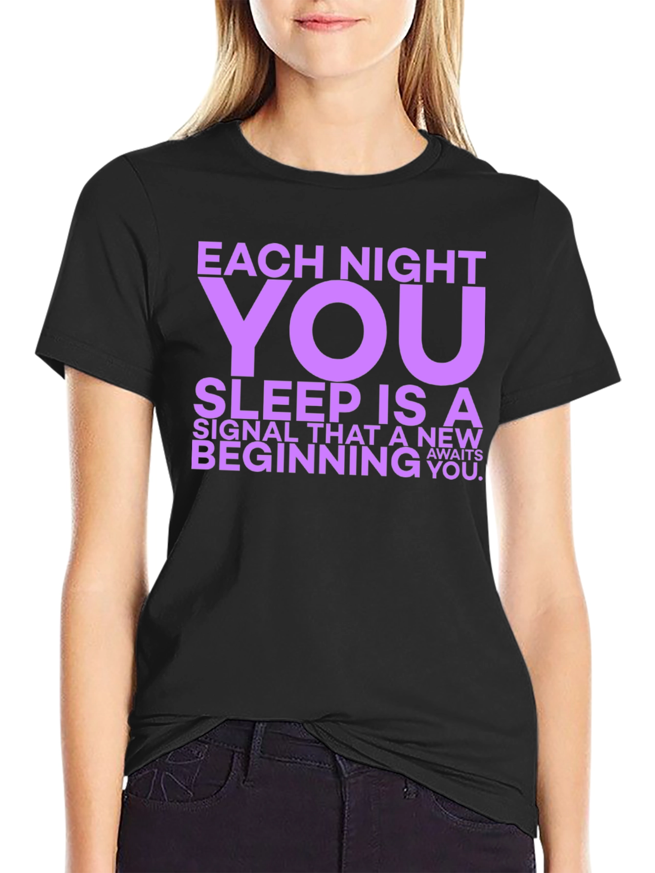 Each Night You Sleep Graphic Tee