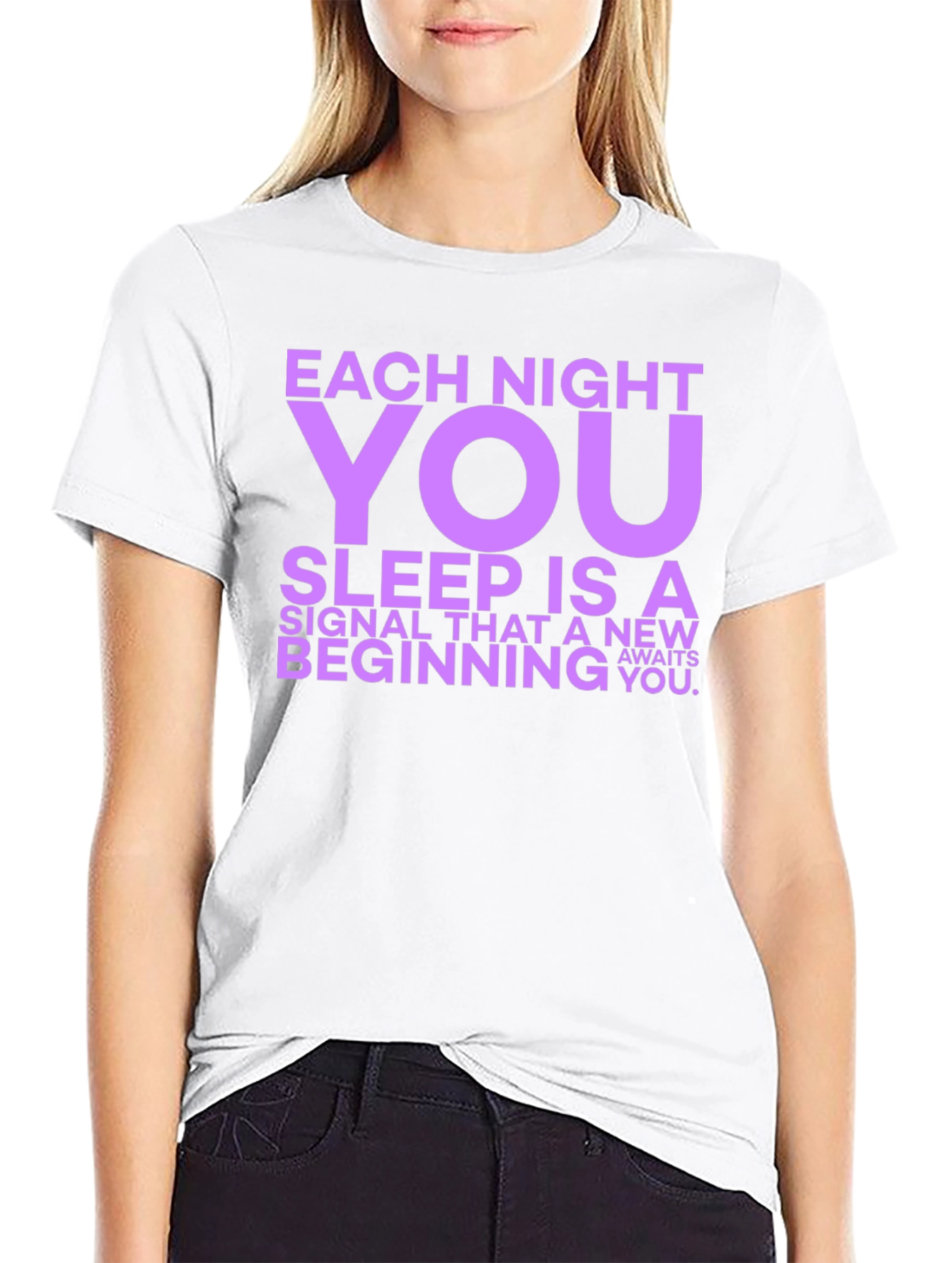 Each Night You Sleep Graphic Tee