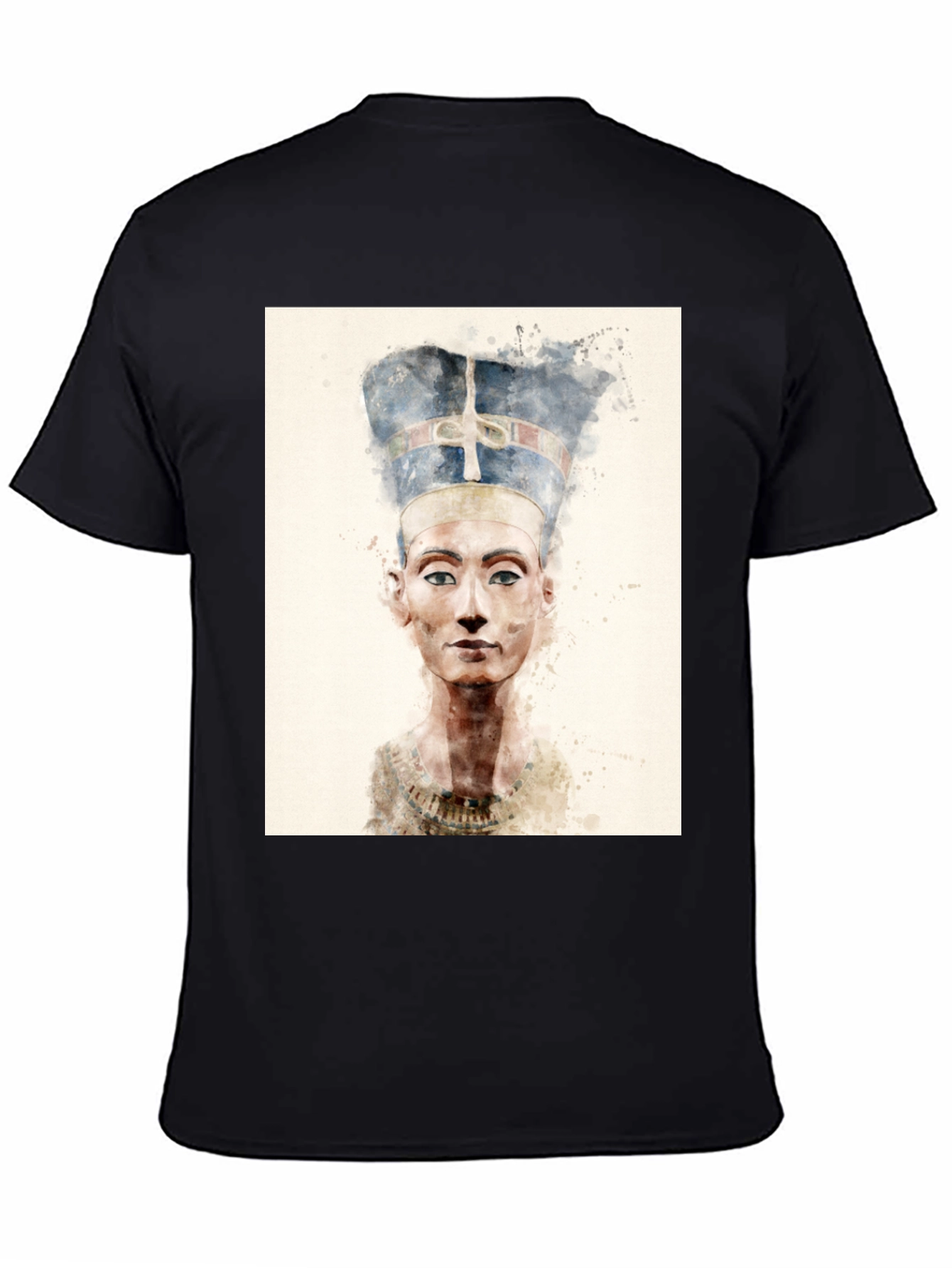 Nefertiti Art T-Shirt - Stylish Pharaoh Queen Tee