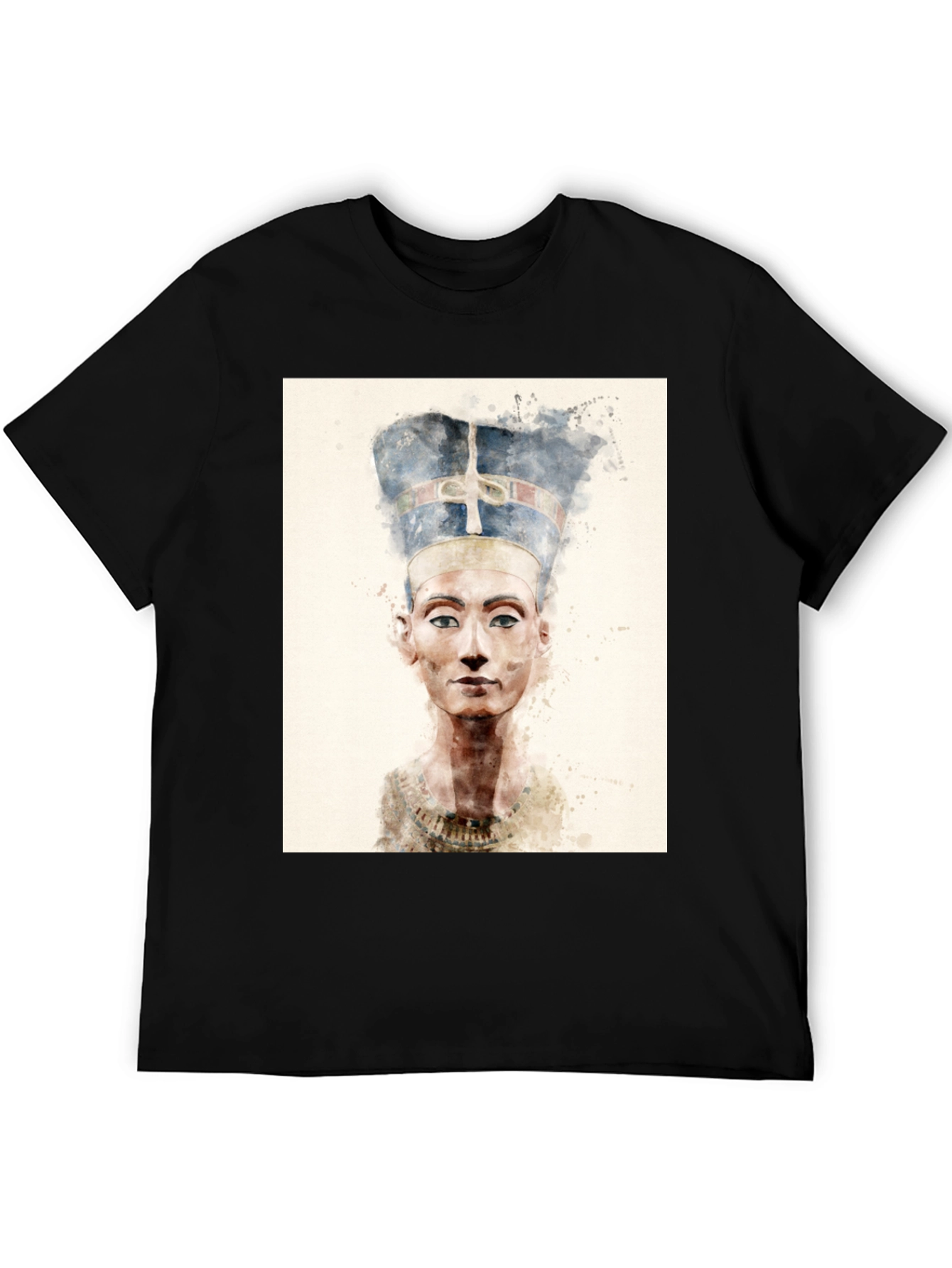 Nefertiti Art T-Shirt - Stylish Pharaoh Queen Tee