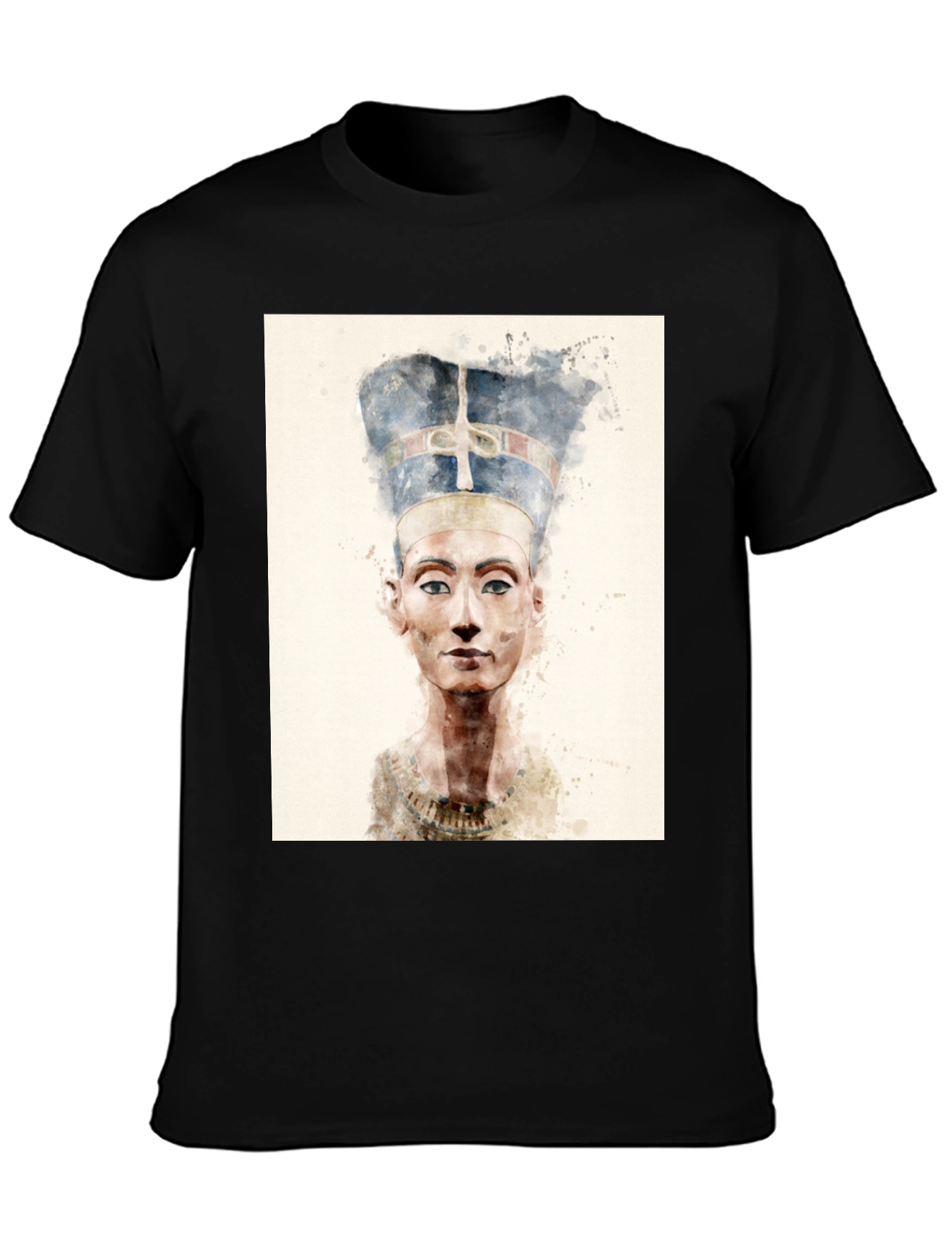 Nefertiti Art T-Shirt - Stylish Pharaoh Queen Tee