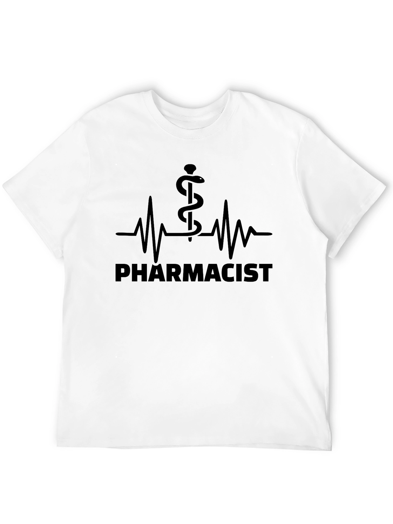 Pharmacist Heartbeat T-Shirt - Medical Profession Tee