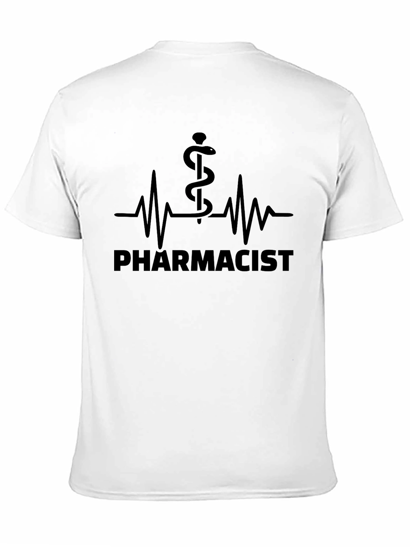 Pharmacist Heartbeat T-Shirt - Medical Profession Tee