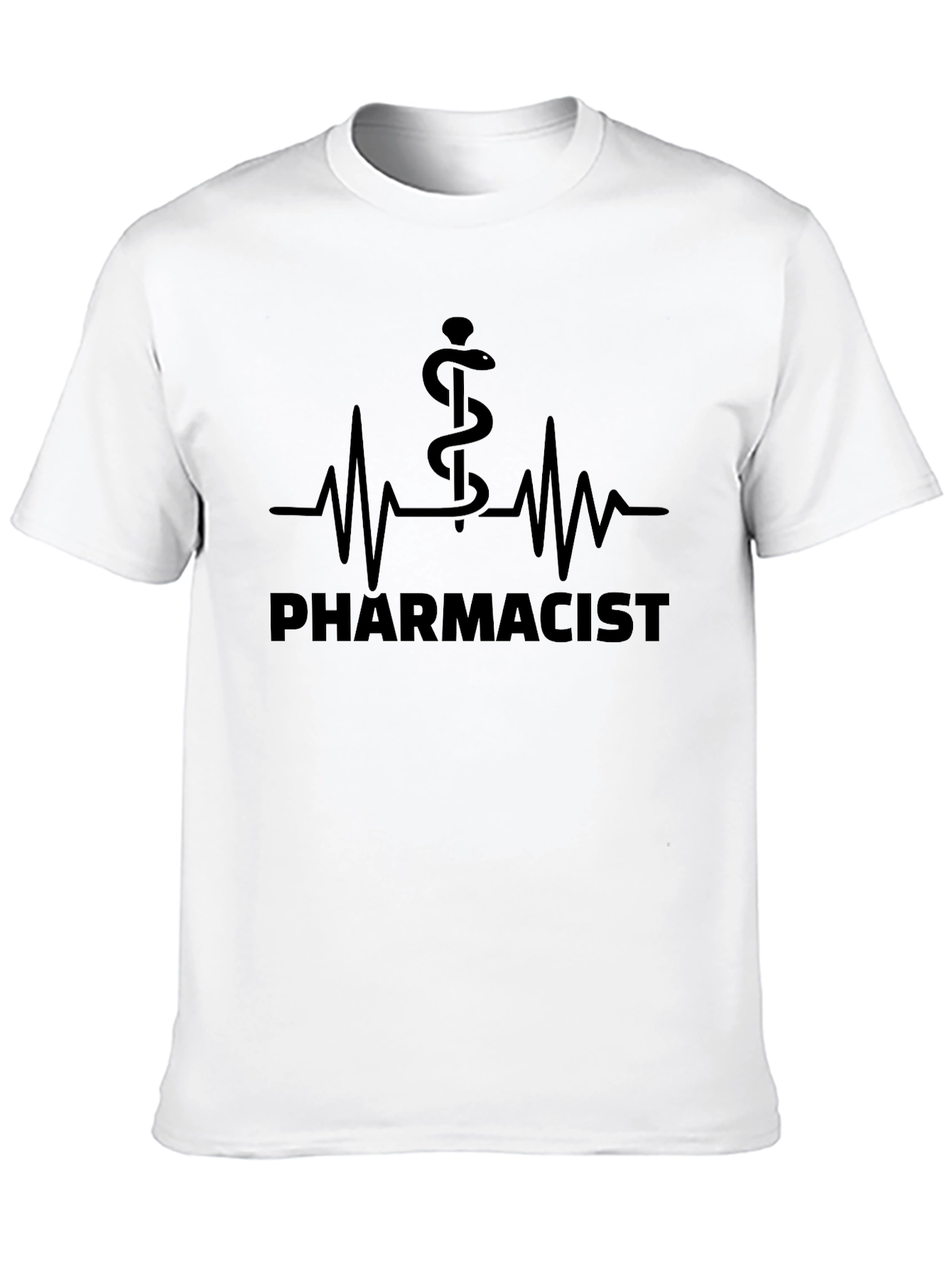 Pharmacist Heartbeat T-Shirt - Medical Profession Tee