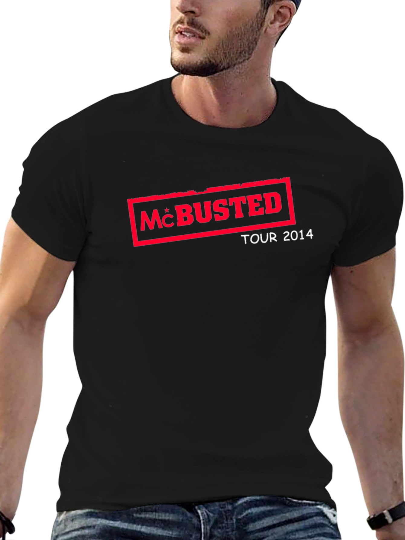 McBusted Tour 2014 Black T-Shirt