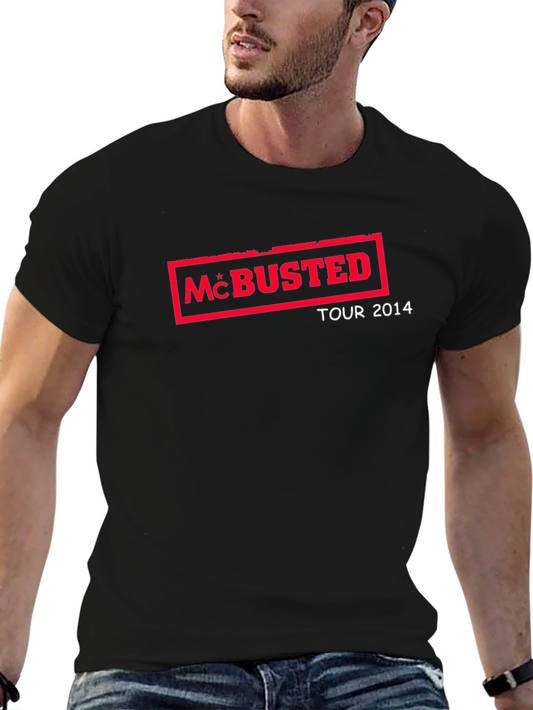 McBusted Tour 2014 Black T-Shirt