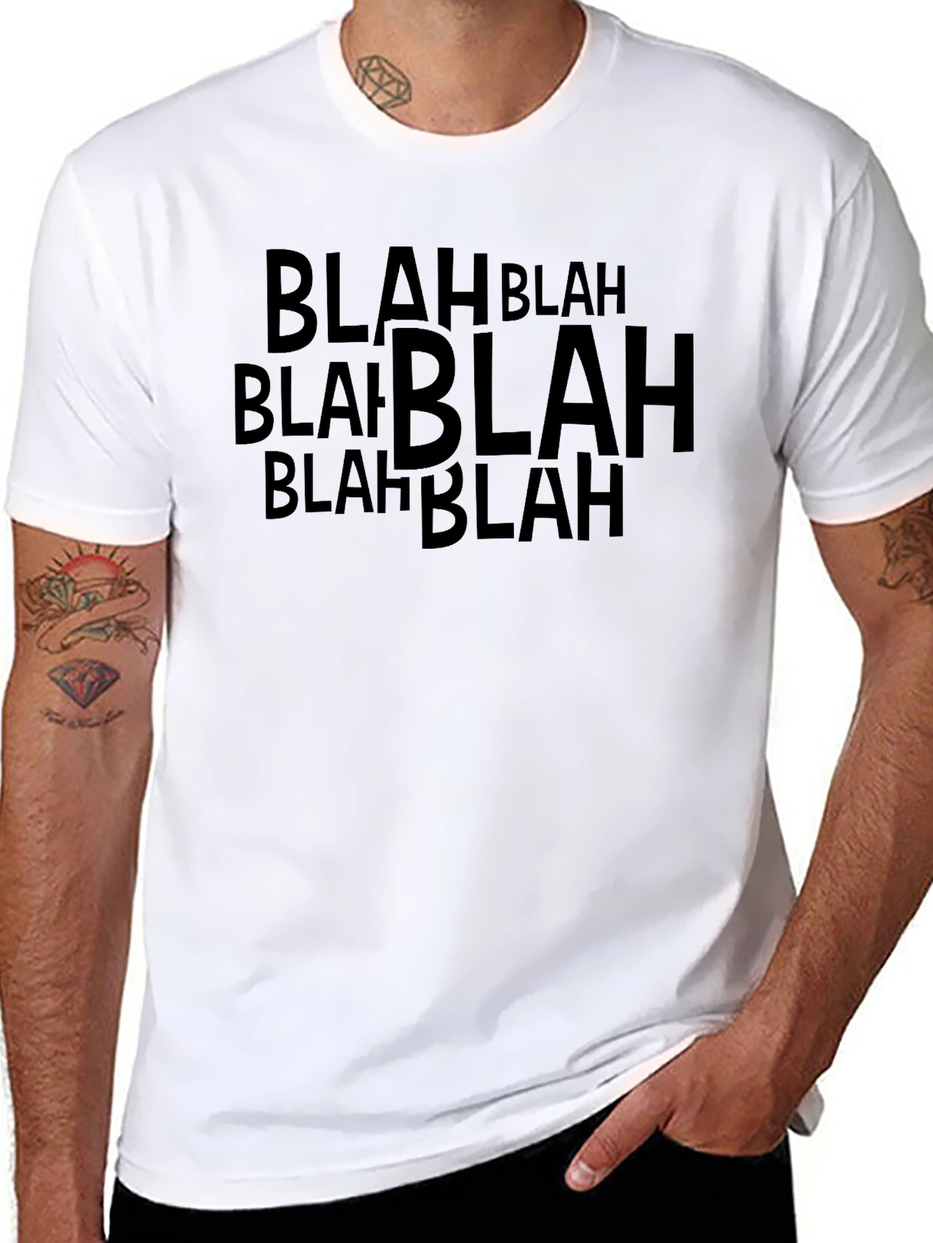 Blah Blah T-Shirt - Funny Sarcastic Tee