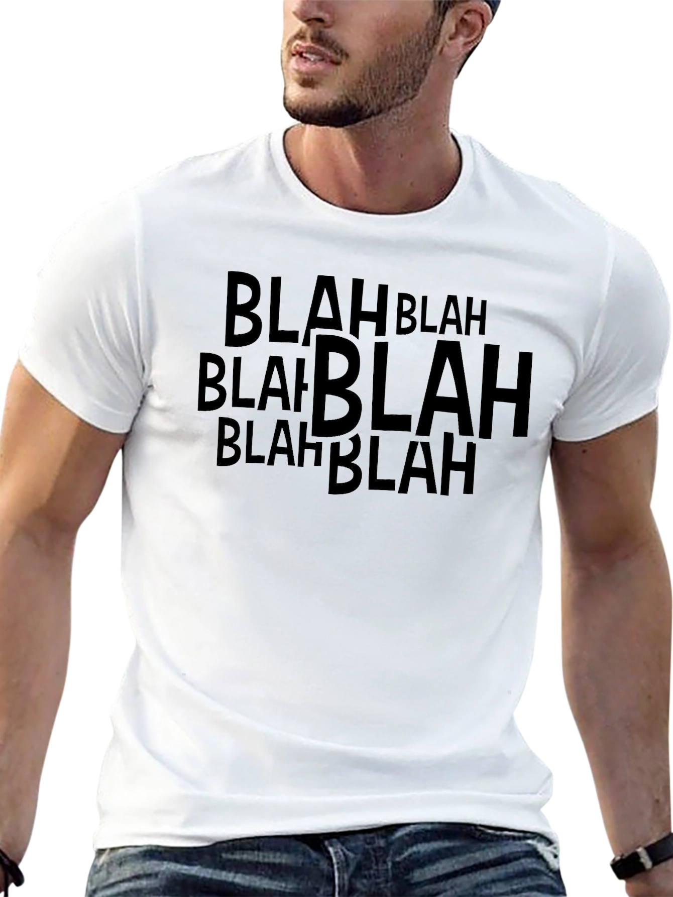 Blah Blah T-Shirt - Funny Sarcastic Tee