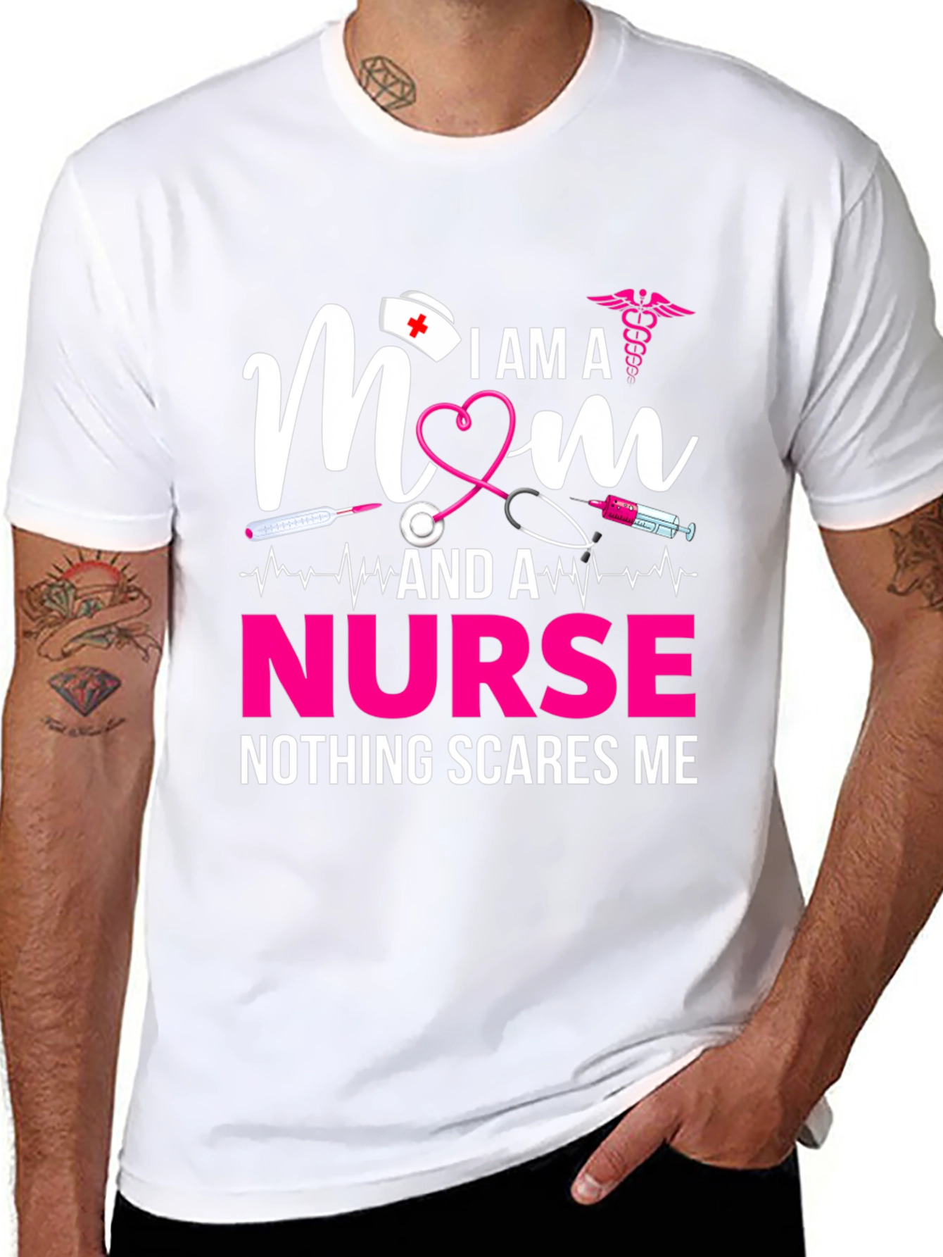 I am a Mom and a Nurse T-Shirt
