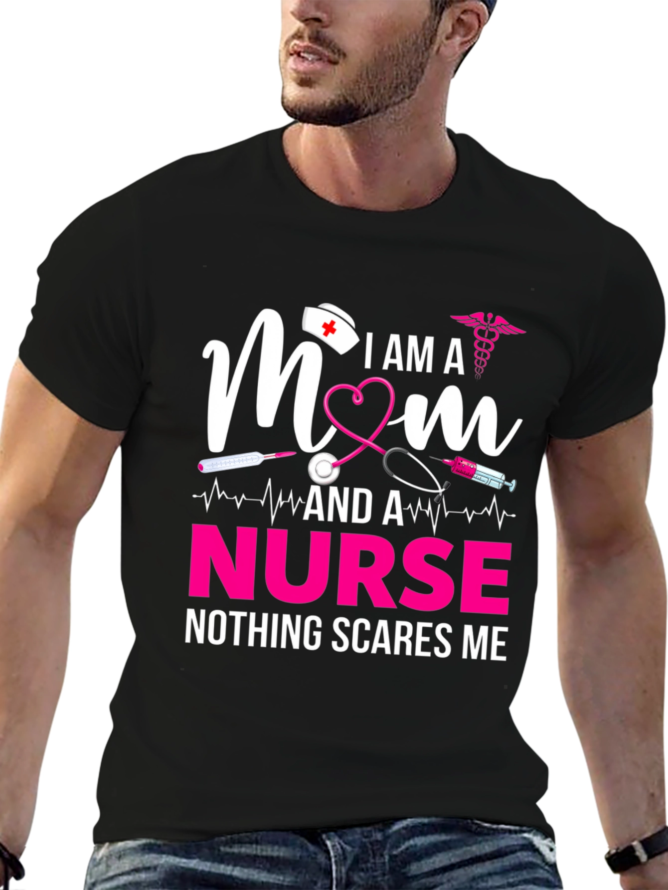 I am a Mom and a Nurse T-Shirt
