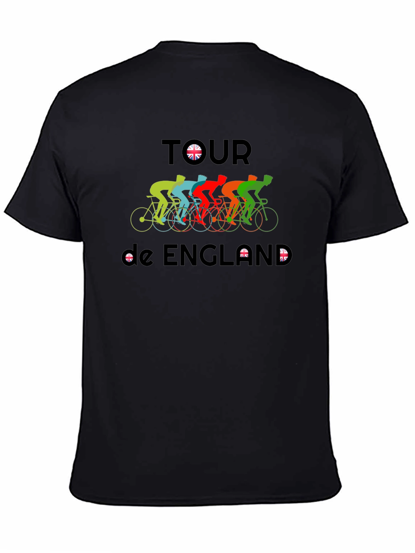 Tour de England Black T-Shirt