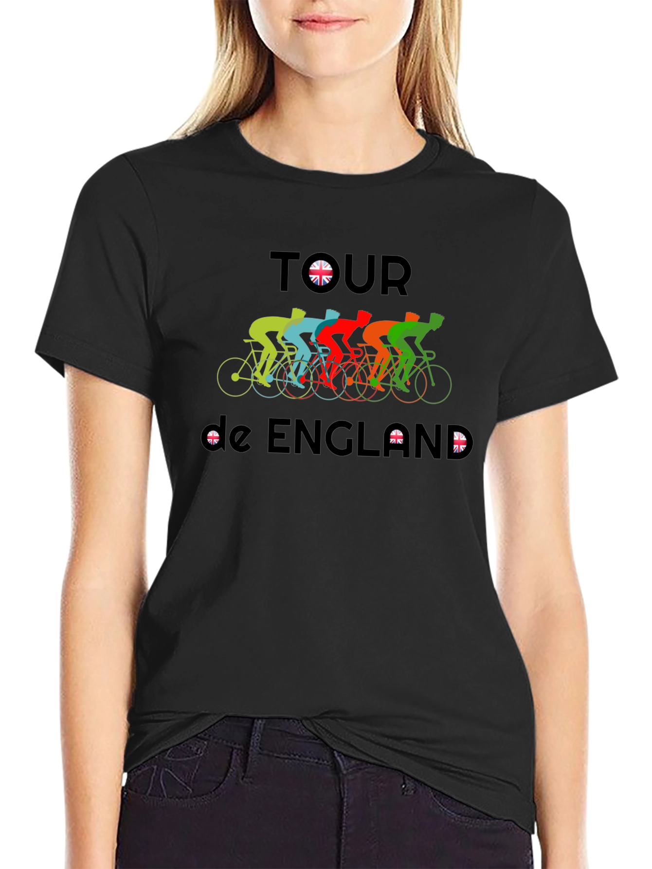 Tour de England Black T-Shirt